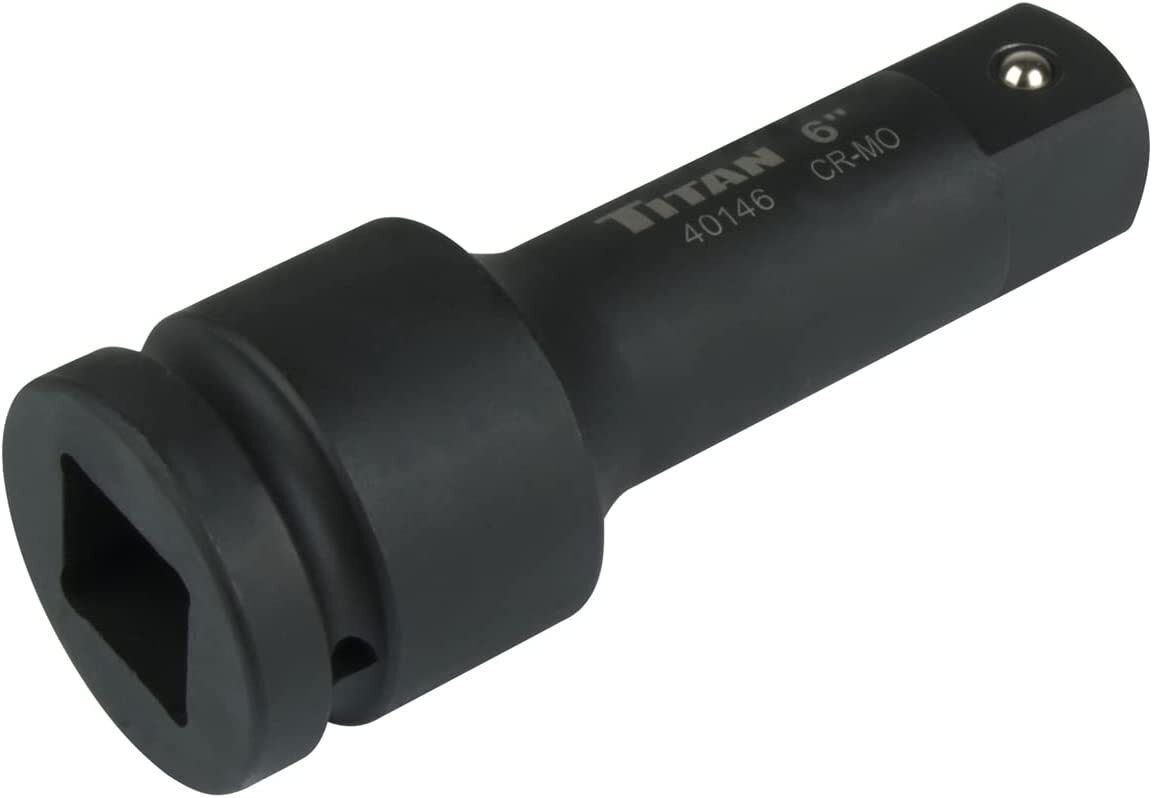 Titan 1 Inch Drive 6 Inch Impact Extension Bar by Titan