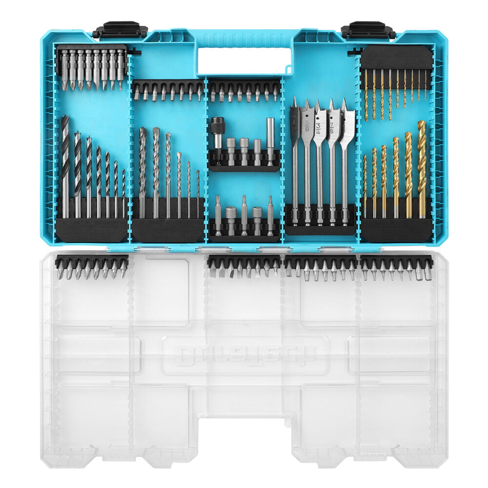 DuraTech 99PCS Drill Bit Set High Speed Steel Titanium by DuraTech