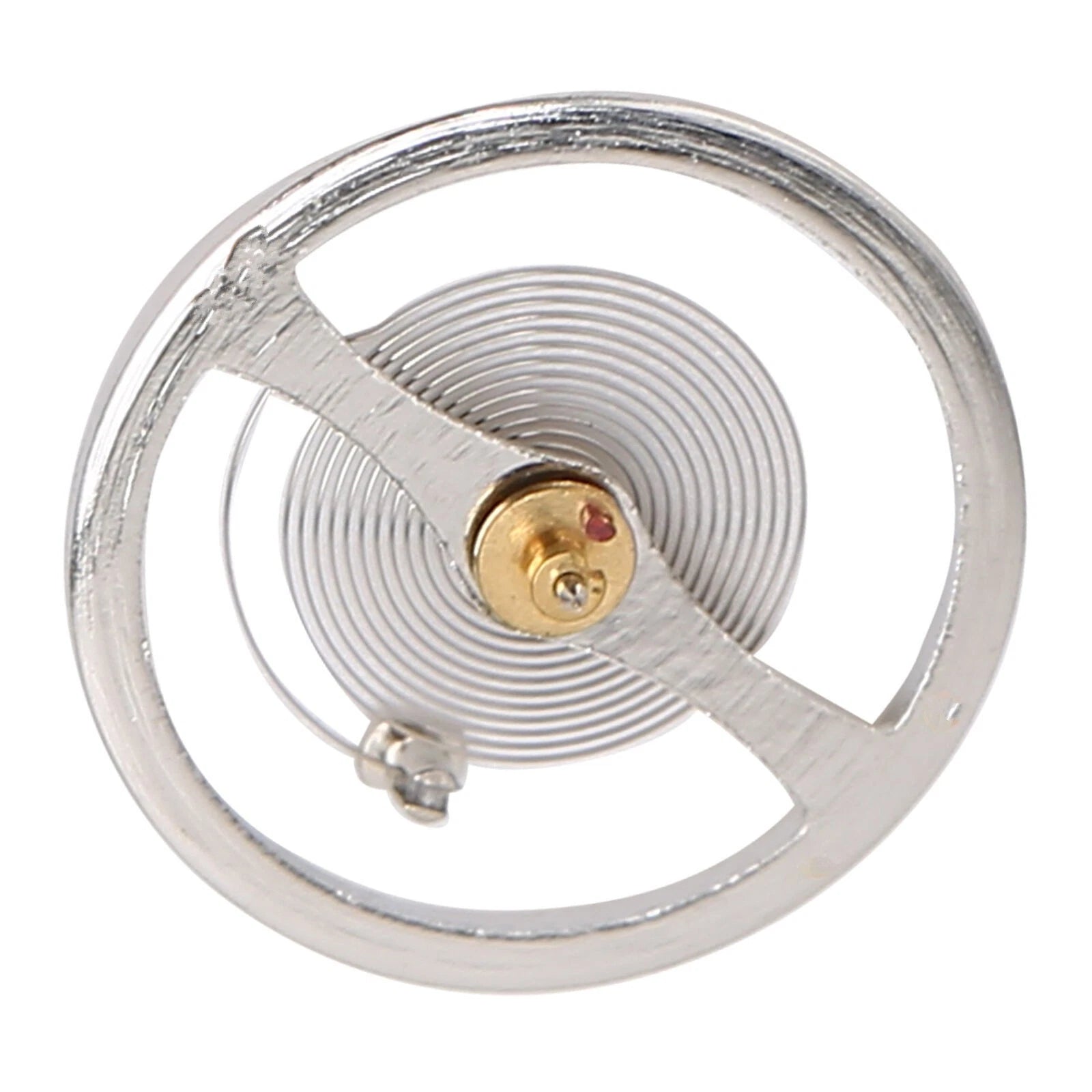 Alloy Watch Balanced Wheel With Hairspring Replacement For Nh35 Nh36