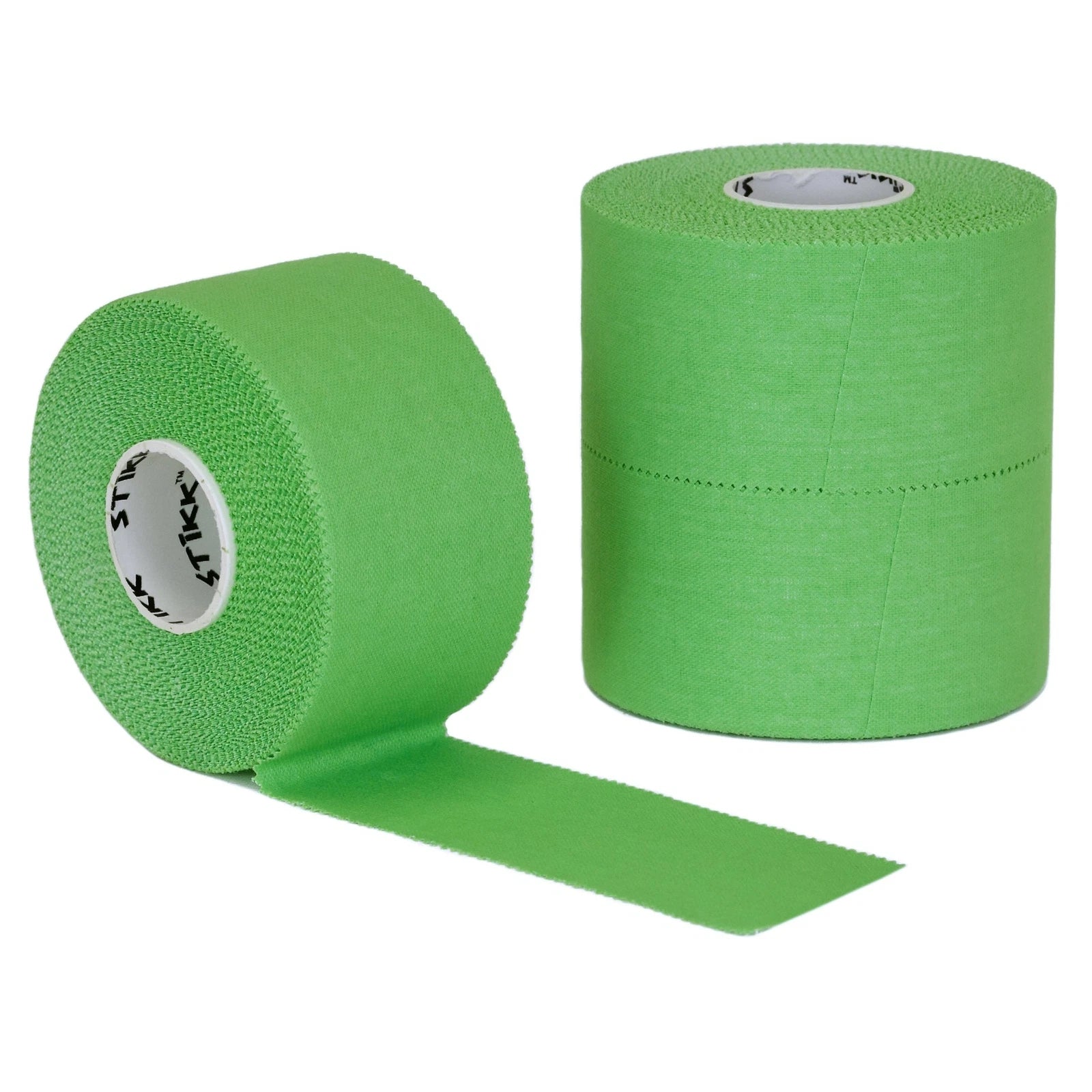 Stikk Green Athletic Tape 3 Pack 1.5" X 15 Yard Rolls (45 Feet)