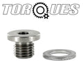 AN-6 Banjo Adapter To 1/4" NPT Stainless Steel by Unbranded