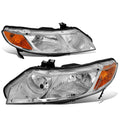 For 2006-2011 Honda Civic Sedan 2x Headlight Head | Built Supply Co
