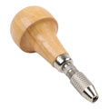 Jeweler Pin Vise Vice Wooden Handle With Chuck For Jewelry Tasks