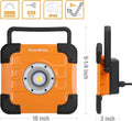 Everbrite 60W 5000lm Cree Cob Work Light Adjustable Lighting Angles