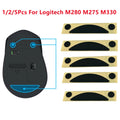 0.6mm Thickness Mouse Skates Mice Pads Feet Stickers For Logitech