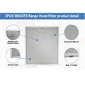 Wa0575 Replacement Range Hood Filter Aluminum | Built Supply Co