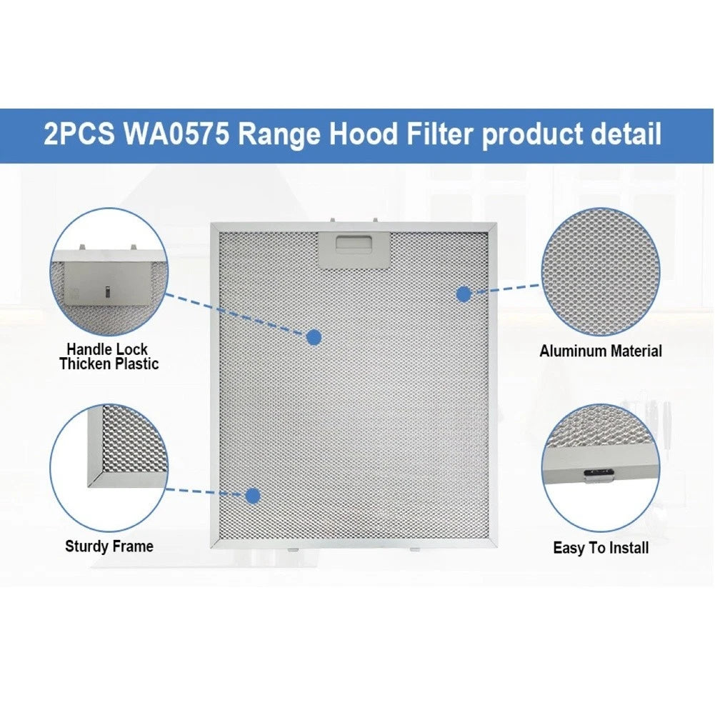 Wa0575 Replacement Range Hood Filter Aluminum | Built Supply Co