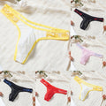 Men's Breathable Lace Mesh Sheer Thong Low Waist | Built Supply Co
