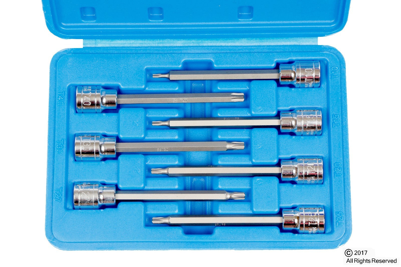 Extra Long Torx Bit Socket Set 7 Piece