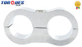 AN -10 (AN10 AN 10) 20mm Chrome Billet Hose Separator