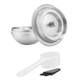 New For Delonghi Env135 230ml Steel Reusable Refillable Coffee Pod