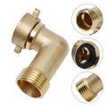 90 Degree Angle Water Pipe Brass Connector High Quality Camper Trailer