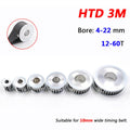 HTD 3M Timing Belt Pulley for CNC 3D Printers