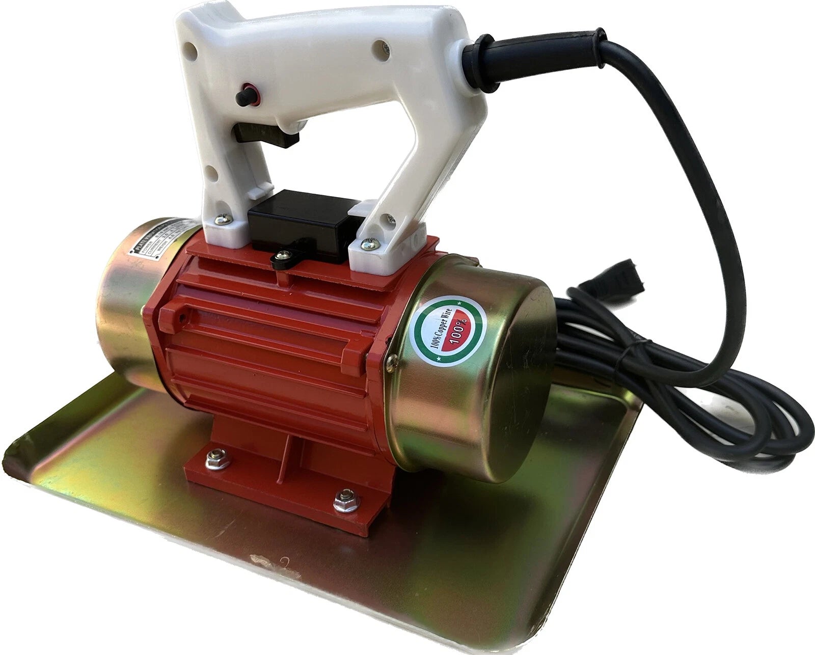 Handheld Electric Concrete Flat Plate Trowel Vibrator Surface