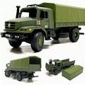 1/36 Wwii Zetros Truck Model Alloy Military Transport Vehicle