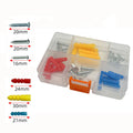 Expansion Anchor Bolts Assortment Plastic Red For General Repairs
