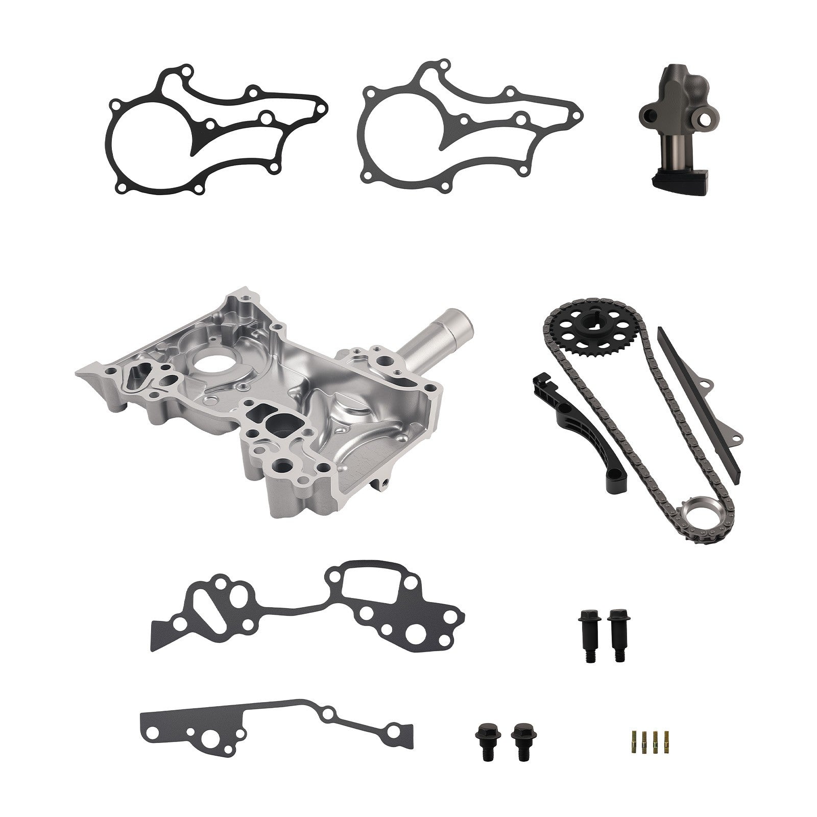 Engine Timing Chain Kit & Water Pump For Toyota Pickup 4Runner 2.4L