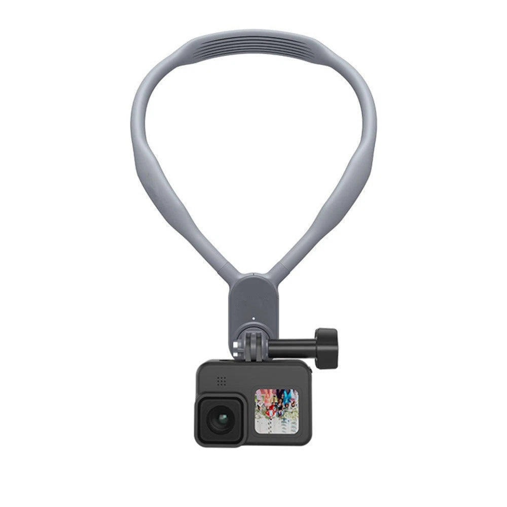 Mobile Magnetic Neck Holder Mount+adapter+<wbr/>screw Rod For Gopro