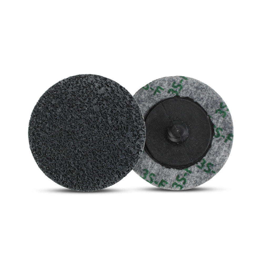 10 Pack - 2 Inch Unitized Quick Change Discs 3SF S/C Fine Polishing