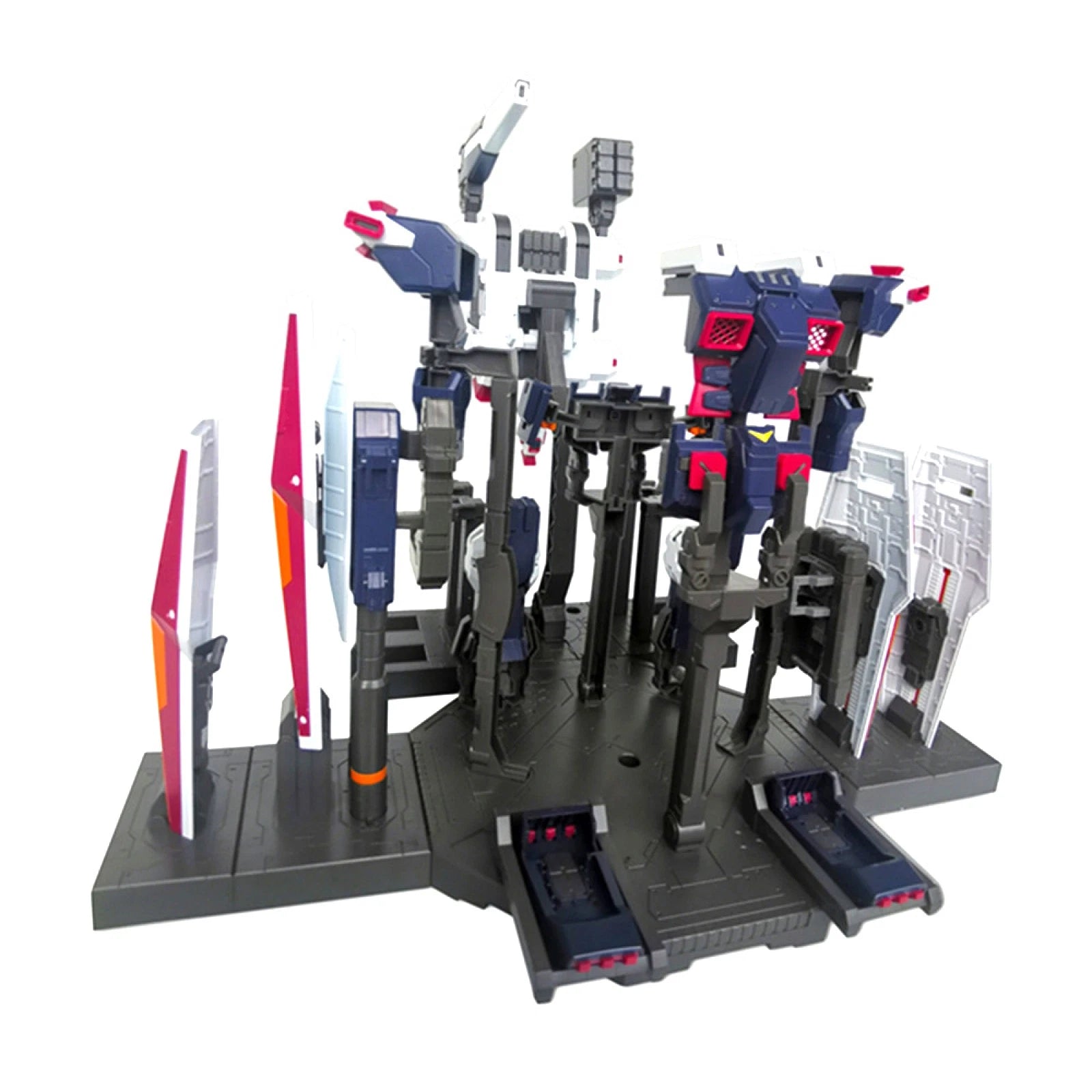Plastic Action Figure Display Stand For 1/100 Mg | Built Supply Co