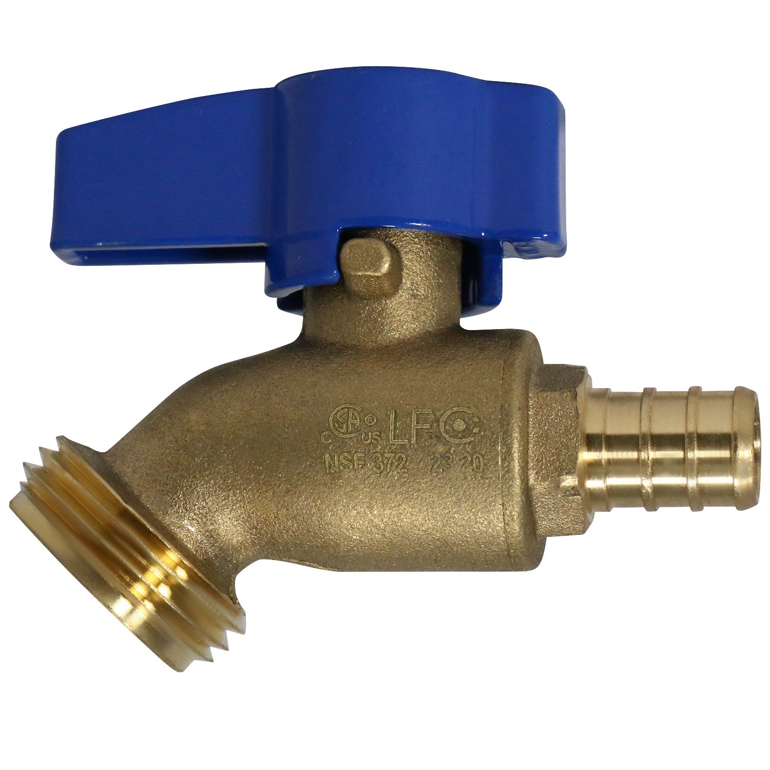 XFITTING 1/2" Pex B Hose Bibb No Kink 1 Pack