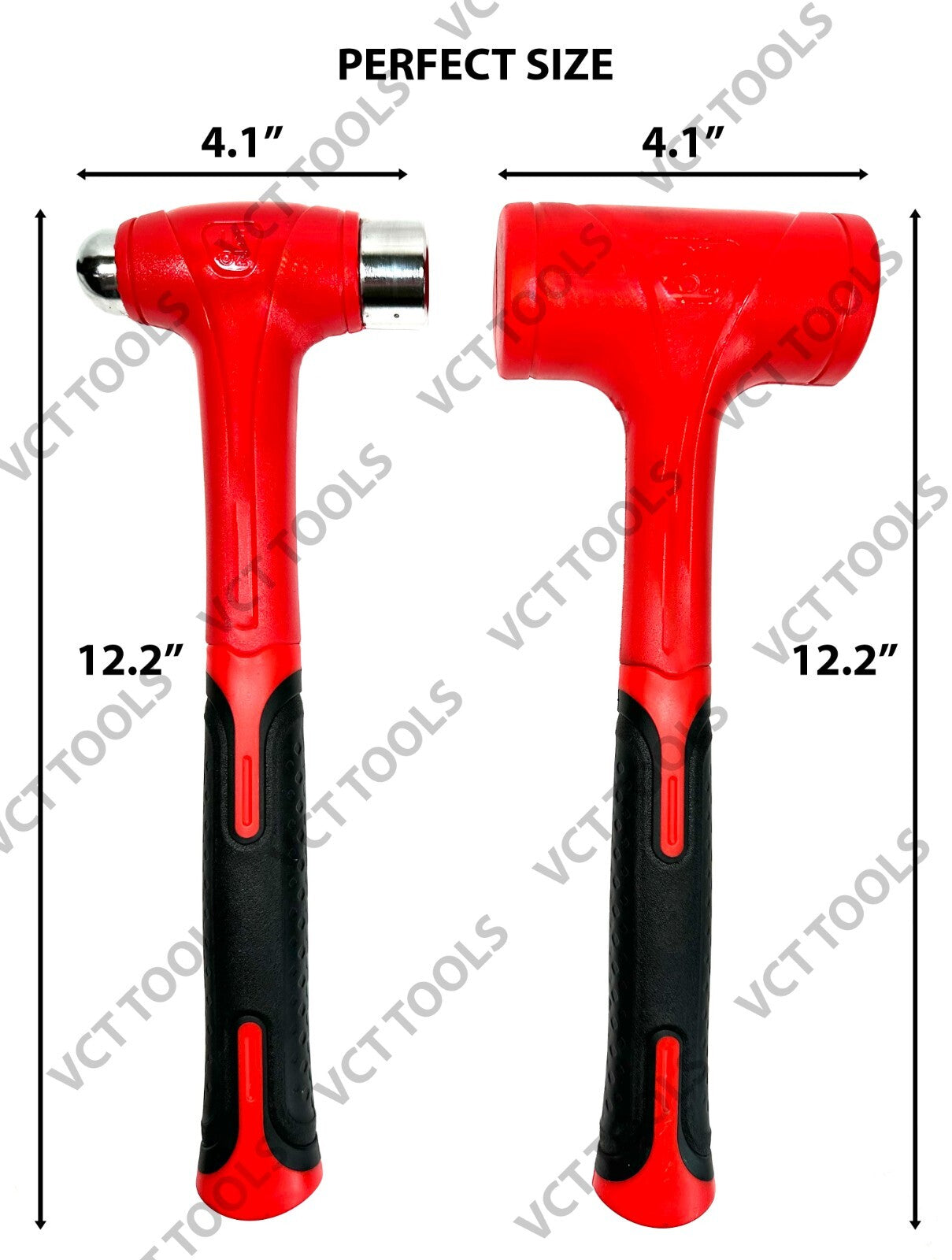 2pc Dead Blow Hammer Set 16oz & 27oz