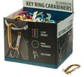 Assorted Color Aluminum Carabiner Snap Hooks
