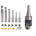 Nt30 2inch Boring Head Set With 6 Indexable Boring Bar And 6