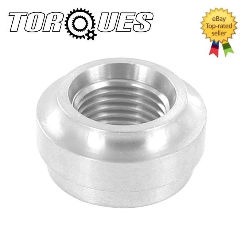 AN -8 (3/4" UNF AN8 AN 08) FEMALE Aluminium Weld On Fitting Round Base