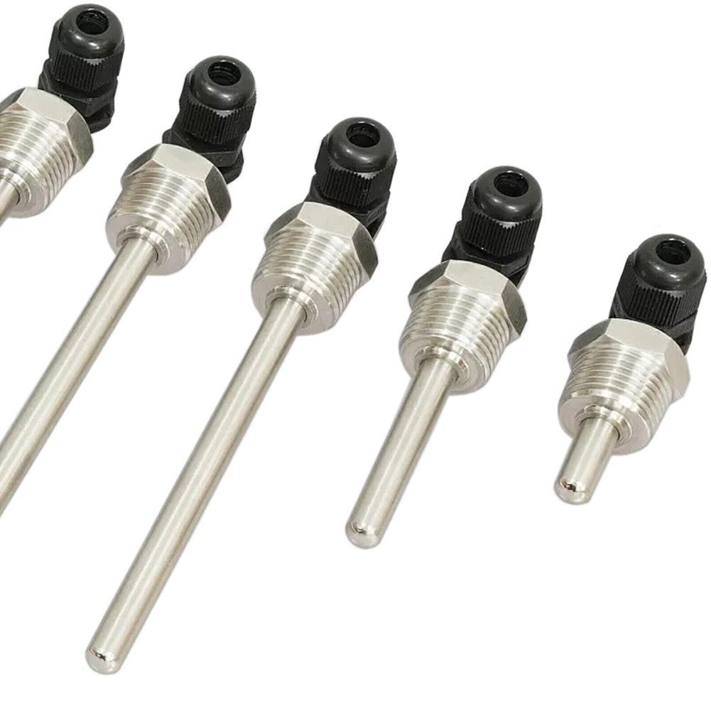 Thermowell 1/2 G Thread 1PC 250 Celsius-Max 30-200mm For Temperature SensorOpens