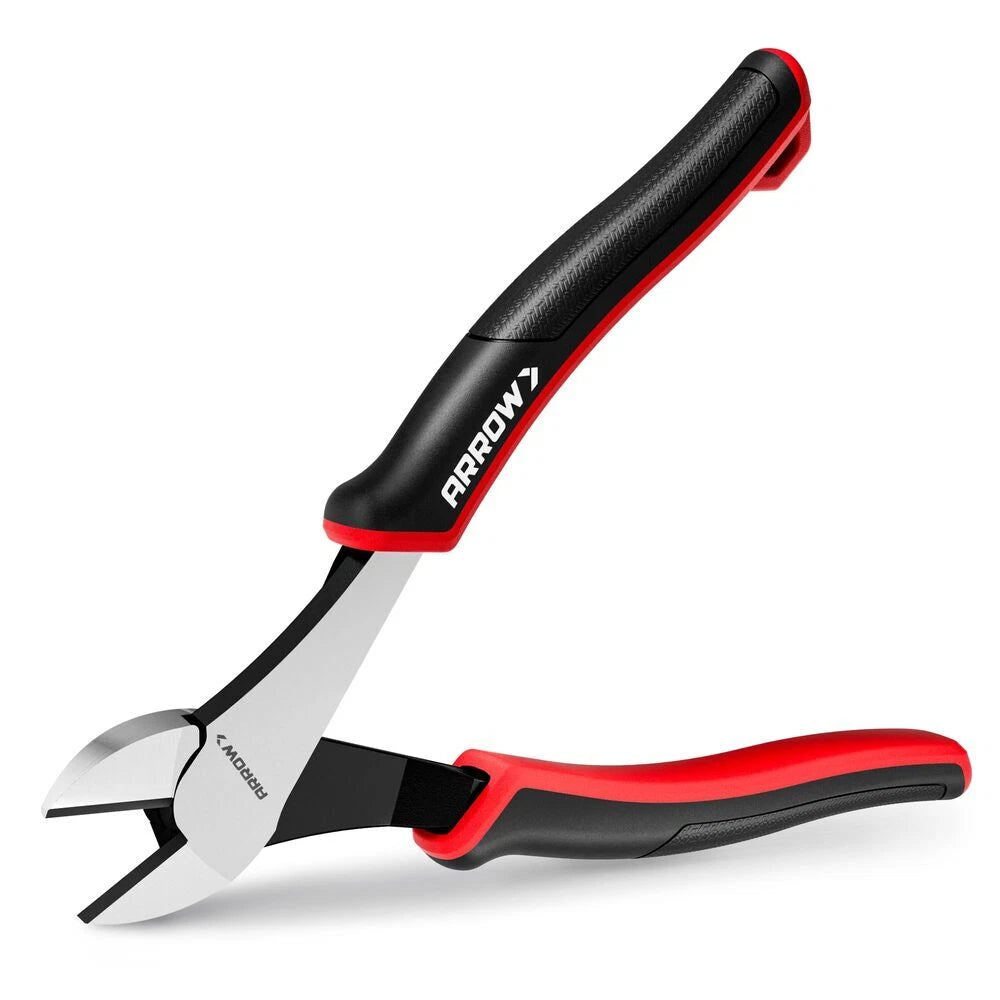 Arrow High Leverage Diagonal Pliers 8-in High Carbon Steel Diagonal