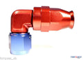 AN -8 (AN8) 90 Degree Forged PTFE Hose Fitting