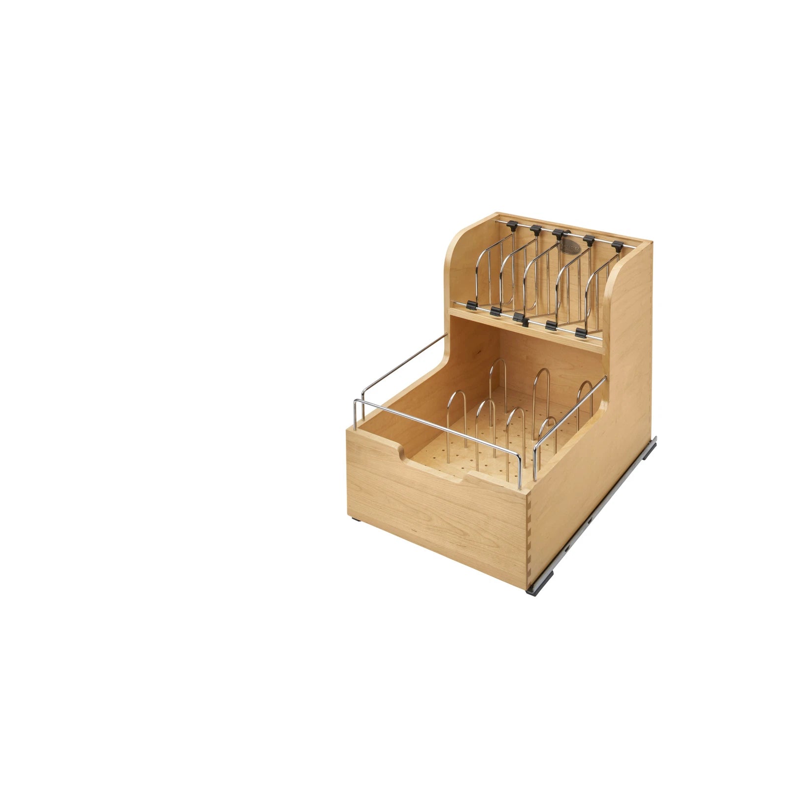 Rev_a_shelf Kitchen Cabinet Food Storage Container 18" Pull Out