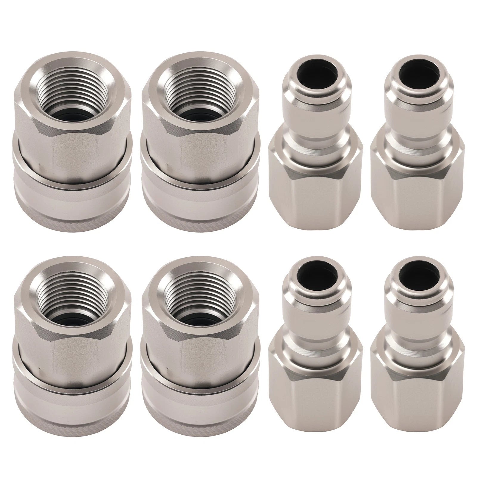 Npt Quick Connect Adapter 3/8" For Pressure Washer Ball Valve Hose