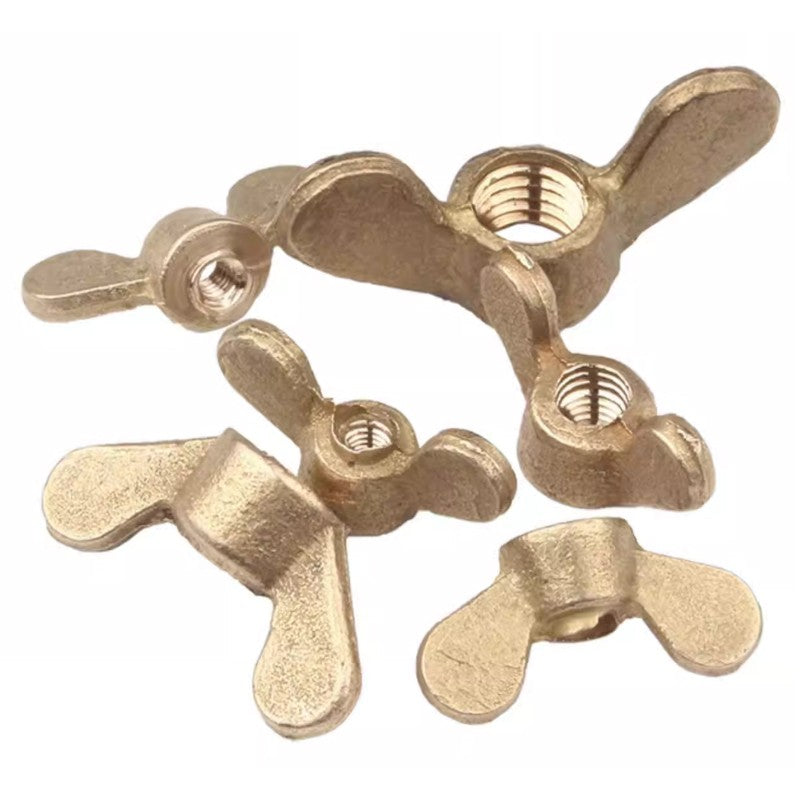 DIN 315 Solid Brass Wing Nuts M3-M12