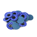50 Pack - 3" Zirconia 60 Grit Quick Change Sanding Disc Black Hawk