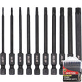 Dekton 10pc Torx Impact Drive Bits Set