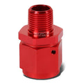 12-an Female Flare To 1/2" Npt Male Red Aluminum B-nut Swivel Coupler