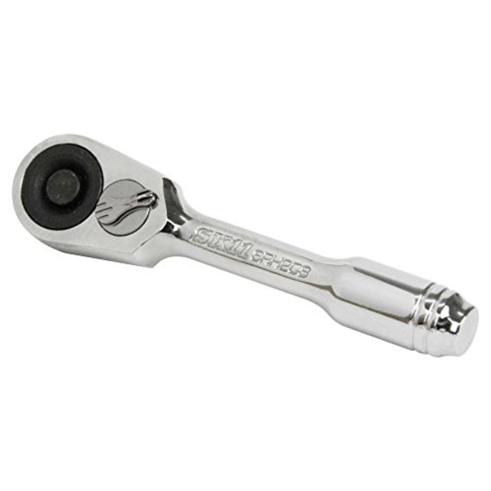 SK11 Compact Stubby Ratchet Handle 1/4 Inch