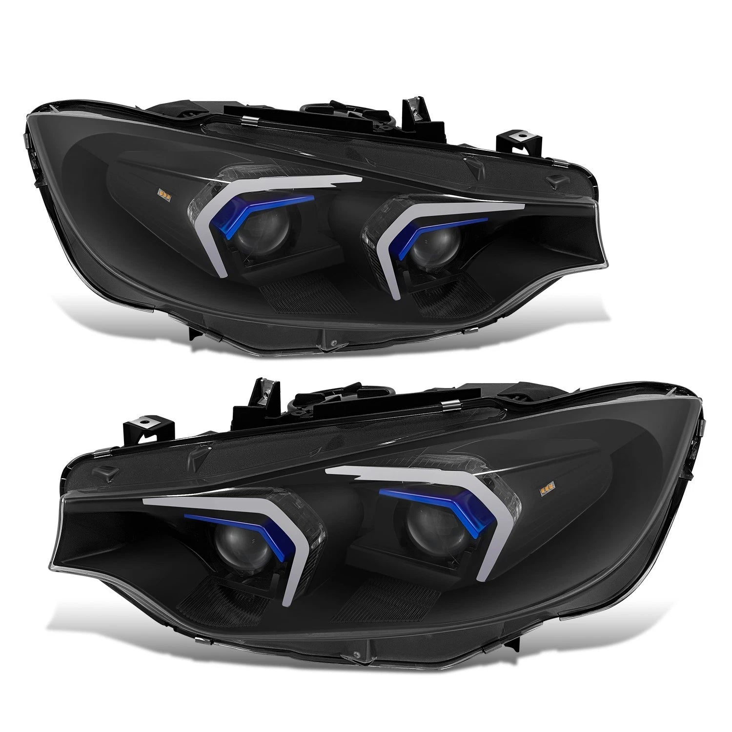 Fit 14-20 Bmw 428i 430i 435i Black Clear Hid Led | Built Supply Co