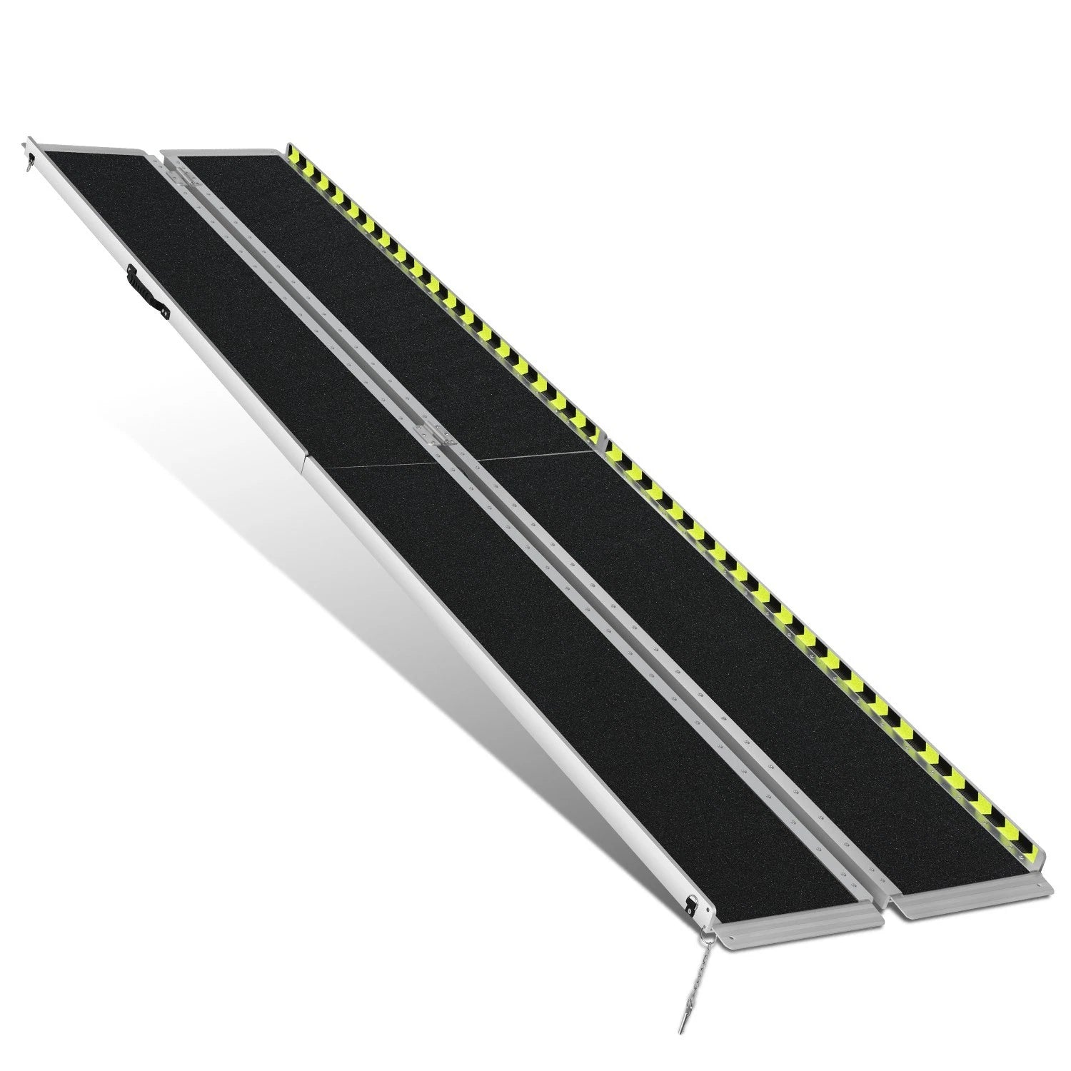 29" W X 10' L X 2" H 880 Lbs Capacity Extended Aluminum Black