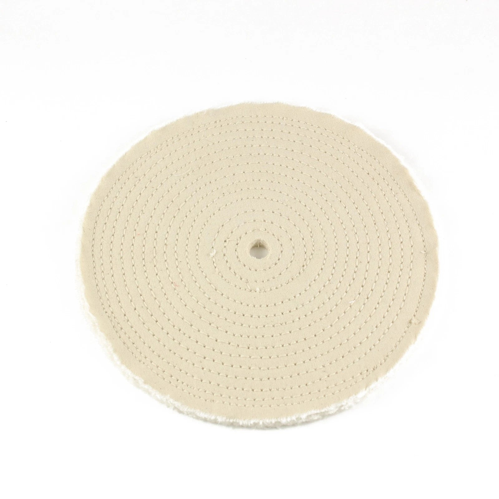 8" X 1/2" Arbor Hole - 20 Ply Spiral Sewn Polishing | Built Supply Co