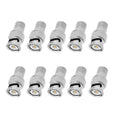 Bnc Male To F Female Coaxial Adapter Maintenance Part For Cctv