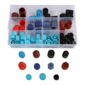 Dust Cap Kit For Air Conditioning High Low Side Valve Core Protection