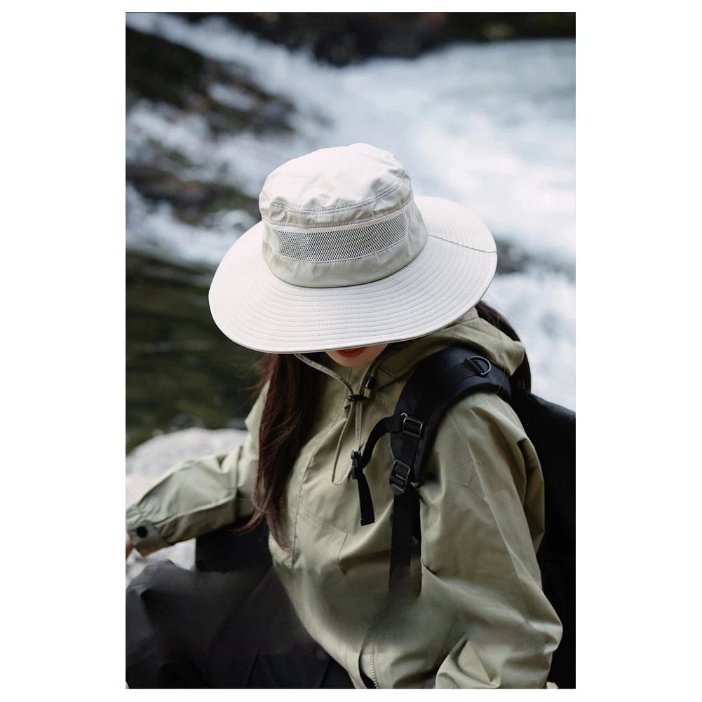 For Women's Quick Dry Mesh Bucket Hat Upf Sun Protection For Outdoor