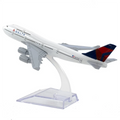 1/400 16cm Delta B747 Alloy Plane Aircraft Model With Stand