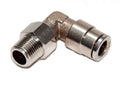 Tube Fitting Swivel Elbow Push In 1/4 OD x 1/8 NPT 50pcs by Unbranded