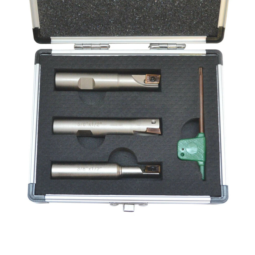 1/2'' Shank 90 Degree Square Shoulder Indexable End Mill Apkt1003