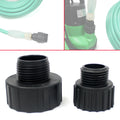 Sump Pump Garden Hose Adapter 1-1/4" Fnpt To 3/4" Ght & 1-1/4" To