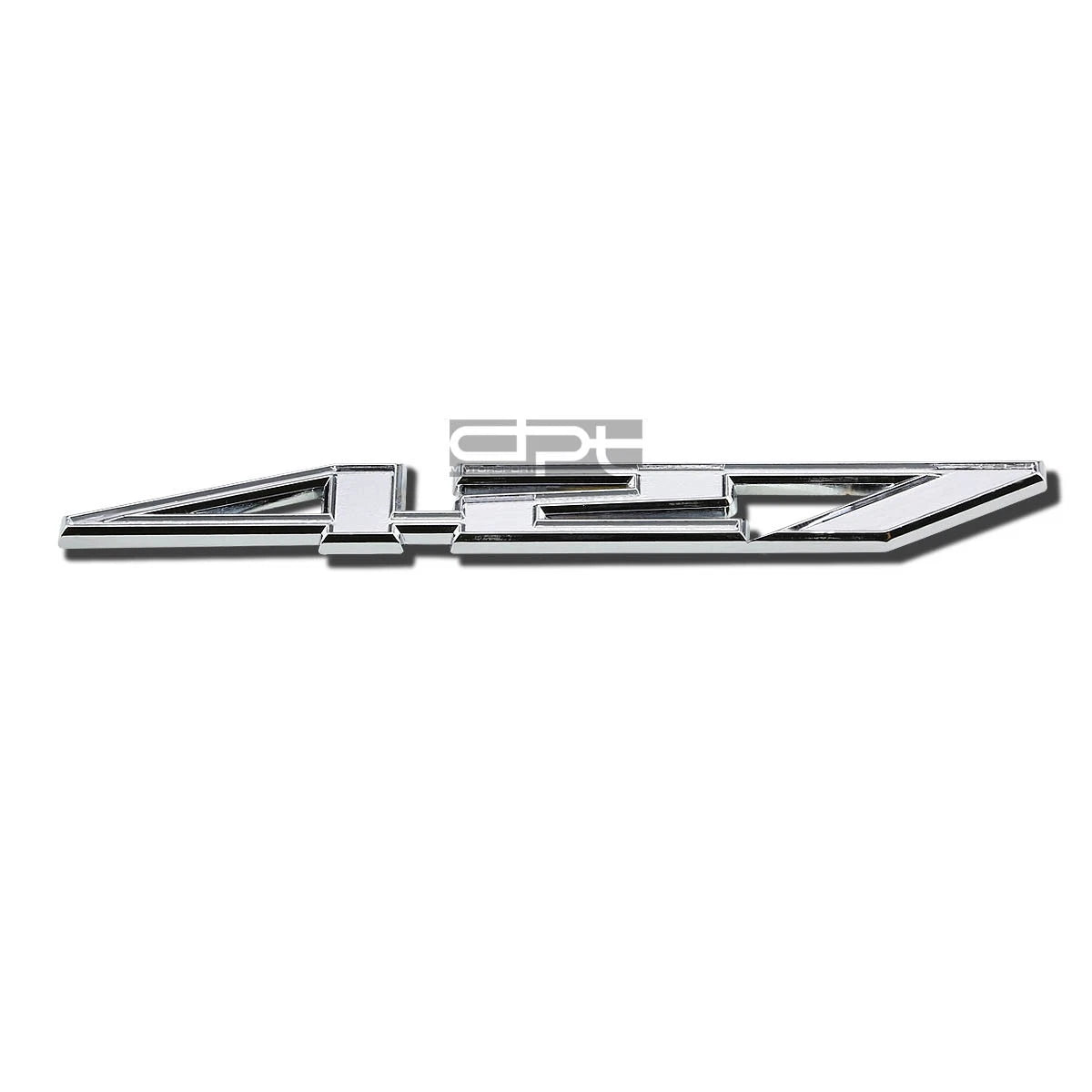 Metal Bumper Body Grill Fender Emblem Decal Sticker Badge Chrome 427
